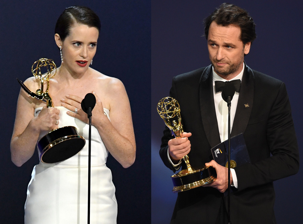 Claire Foy, Matthew Rhys, 2018 Emmys, 2018 Emmy Awards, Winners